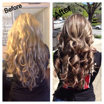 Reverse Ombre W Red Purple Black Yelp