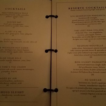 Aba - Cocktail Menu - Mediterranean Near Me - Chicago, Illinois Aba - Cocktail Menu - Mediterranean Near Me - Chicago, Illinois