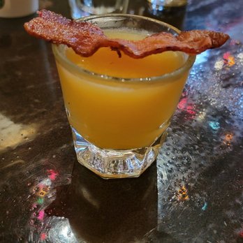 Werewolf - Breakfast shot (bacon was bigger, took a bite before picture ). - Breakfast & Brunch Near Me - San Diego, California Werewolf - Breakfast shot (bacon was bigger, took a bite before picture ). - Breakfast & Brunch Near Me - San Diego, California