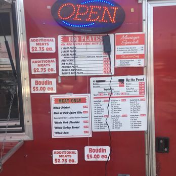 Lonestar Bbq - a menu on a food truck - Barbeque Near Me - Huntsville, Texas Lonestar Bbq - a menu on a food truck - Barbeque Near Me - Huntsville, Texas
