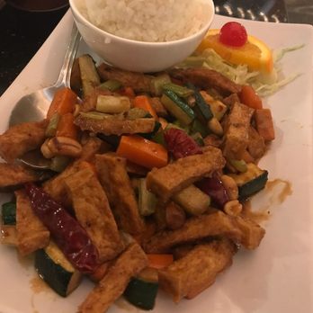 Oriental Bistro - Kung Pao Tofu ! - Asian Fusion Near Me - Lawrence, Kansas