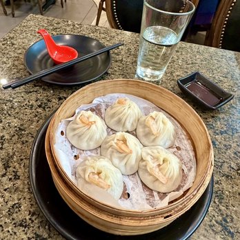 Brochette Dumpling - Shrimp and pork soup dumplings. - Dim Sum Near Me - San Francisco, California