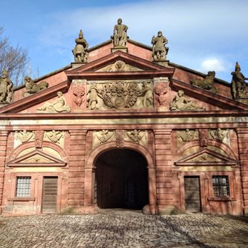 Festung Marienberg - Looking at the Main Gate from inside - Landmarks & Historical Buildings Near Me