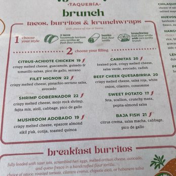 ¡Jaime! Taqueria - Menu - Mexican Near Me - El Segundo, California