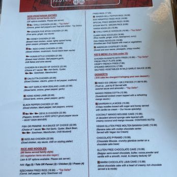 Red Hot Chilli Pepper - Menu - Halal Near Me - Fremont, California
