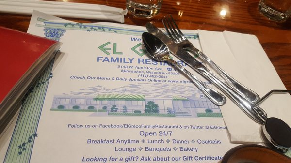 Menu photo 7 El Greco Milwaukee, WI