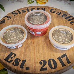 3 Sisters Garlic - Just a few of the fresh products we carry.
