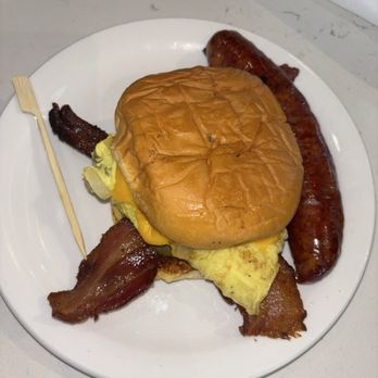 Big Bad Breakfast - Pelham - Soul on a Roll (added andouille) - Breakfast & Brunch Near Me - Pelham, Alabama