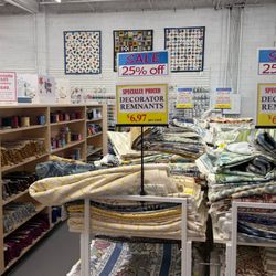 G Street Fabrics - My happy room with an unbeatable discount price of 3.97. I could spend hours in this room.