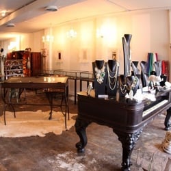 The Annex Boutique - Main Showroom with Antique Piano