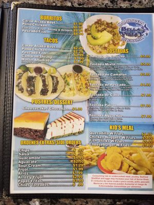 Menu photo 3 Mariscos Bella Vista de Sinaloa Phoenix, AZ Menu photo 3 Mariscos Bella Vista de Sinaloa Phoenix, AZ