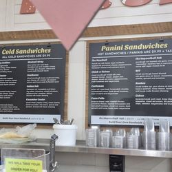 Sierra Hills Market - Hot sandwich menu