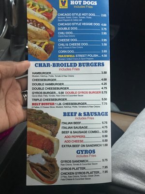Menu photo 6 Joey's Red Hots Chicago, IL