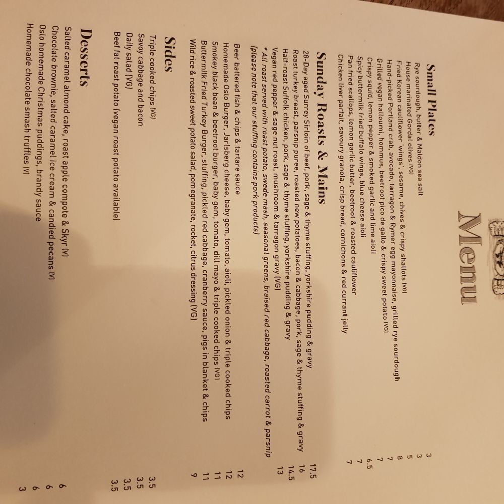 Oslo - Bars Near Me - London, XGL