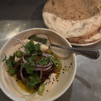 Mediterranean Exploration - crispy lamb hummus - Mediterranean Near Me - Portland, Oregon Mediterranean Exploration - crispy lamb hummus - Mediterranean Near Me - Portland, Oregon