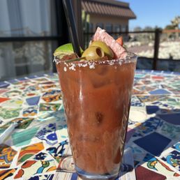 My delicious Bloody Mary.
