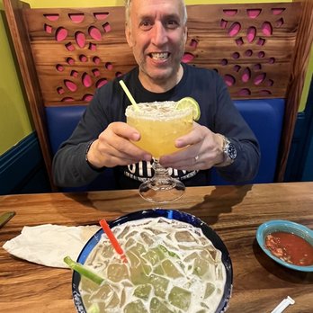 La Catrina Mexican Restaurant - Hubby holding an ultimate margarita - Mexican Near Me - Hyde Park, New York La Catrina Mexican Restaurant - Hubby holding an ultimate margarita - Mexican Near Me - Hyde Park, New York