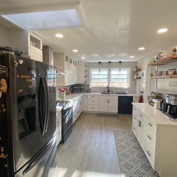 Flooring Liquidators - The remodeled kitchen with the new floor - Flooring Near Me - Stockton, California