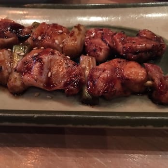 Tiger Den - Chicken and green onion skewers - Ramen Near Me - Houston, Texas Tiger Den - Chicken and green onion skewers - Ramen Near Me - Houston, Texas