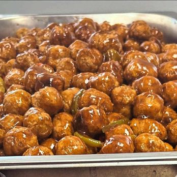 Akimat Catering - Meatballs w/ Savory Beown Gravy - Caterers Near Me