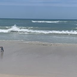 Flat walking sand