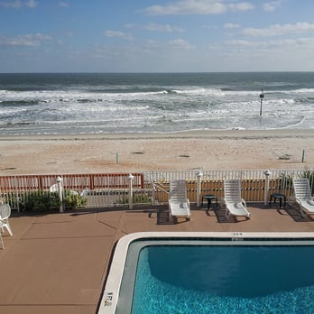 OceanFront Inn & Suites - Upstairs ocean view - Hotels Near Me - Ormond Beach, Florida