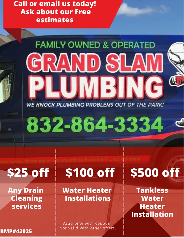 Slide of Grand Slam Plumbing
