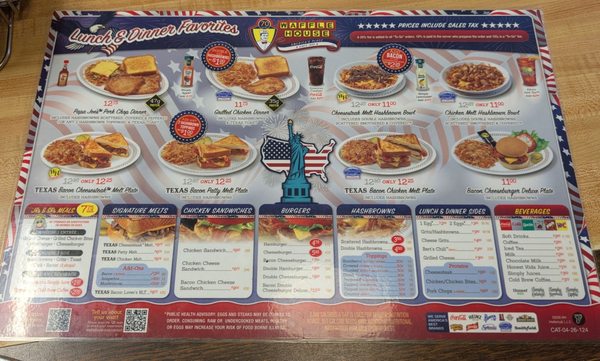 Menu photo 2 Waffle House Dawsonville, GA Menu photo 2 Waffle House Dawsonville, GA