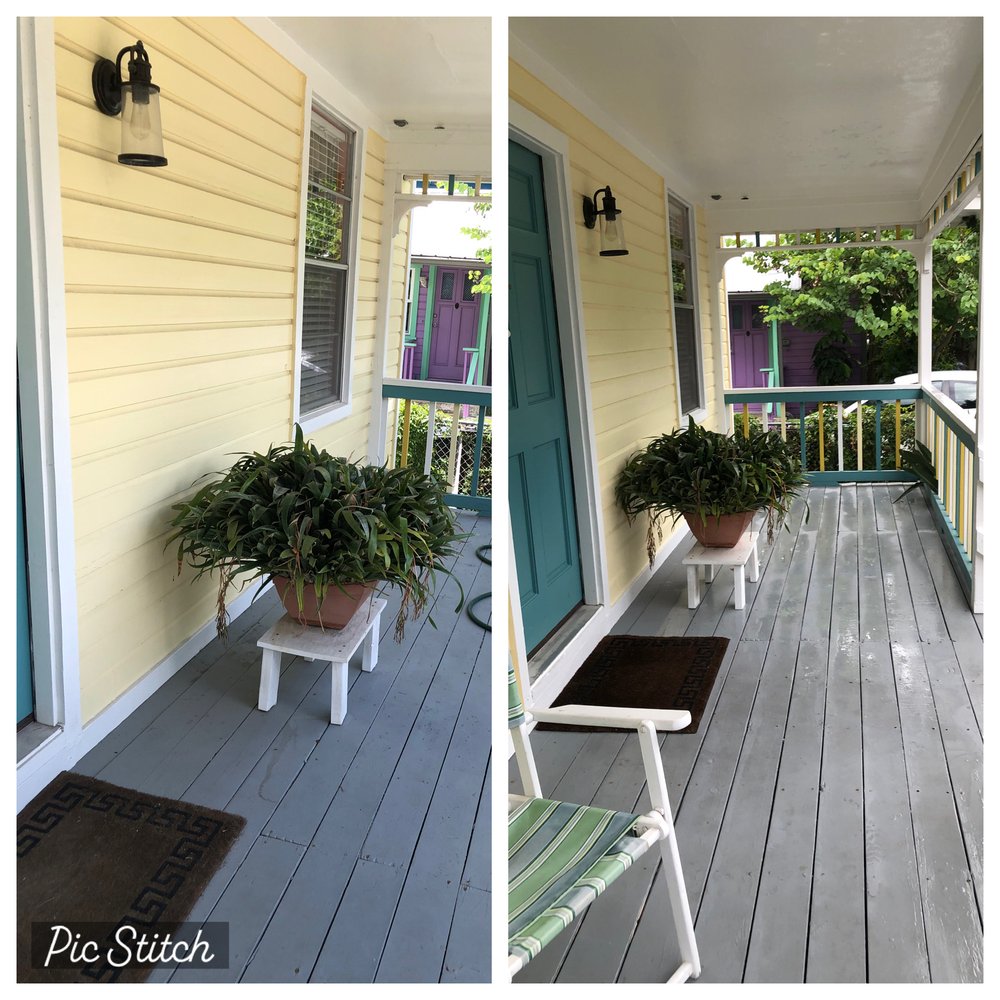 Slide of Sun soft wash