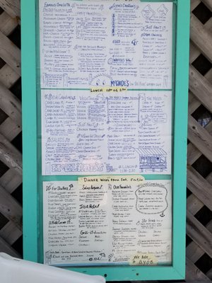 Menu photo 7 McGlade's On the Pier Cape May, NJ