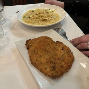 Nana's Kitchen - Chicken Milanese w pasta in lemon butter sauce - Italian Near Me - Middletown, New Jersey