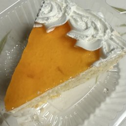 Mango cake slice Mango cake slice