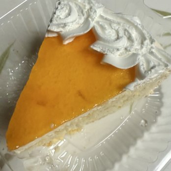Red Ribbon Bakeshop - Mango cake slice - Bakeries Near Me - Daly City, California Red Ribbon Bakeshop - Mango cake slice - Bakeries Near Me - Daly City, California