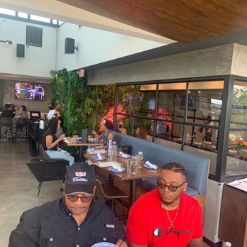 Stirr - An empty table that hasn't had anyone there since 12:00pm that my party could have sat at. - New American Near Me - Dallas, Texas Stirr - An empty table that hasn't had anyone there since 12:00pm that my party could have sat at. - New American Near Me - Dallas, Texas