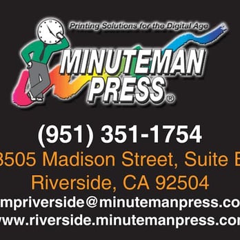 Minuteman Press - Printing Services Near Me - Riverside, California Minuteman Press - Printing Services Near Me - Riverside, California