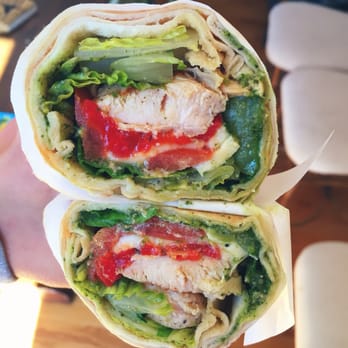 Gansett Wraps - Chicken Pesto Wrap - Salad Near Me - Narragansett, Rhode Island Gansett Wraps - Chicken Pesto Wrap - Salad Near Me - Narragansett, Rhode Island