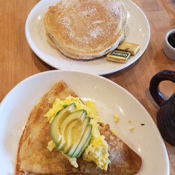 Aloha Bakery And Cafe - Pancake breakfast and serious avocado crepe - Bakeries Near Me - Boynton Beach, Florida
