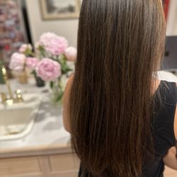 Barber Haus - Another gorgeous cut & shiny color by Shawanna Glass.