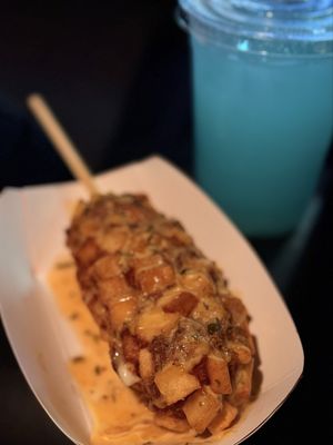 CrunCheese Korean Hot Dog by null