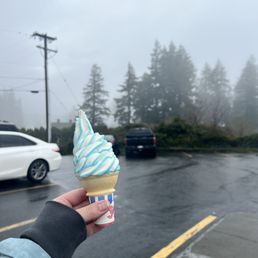Blue Goo ice cream