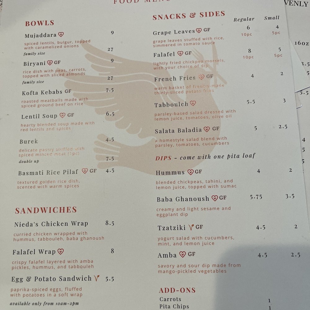 Havenly - Menu - Desserts Near Me - New Haven, Connecticut