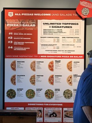 Menu photo 1 MOD Pizza Live Oak, TX