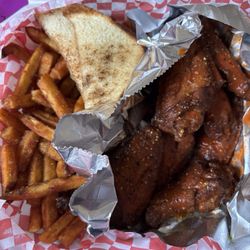 The Famdation Grill - Lemon pepper hot fam wings combo