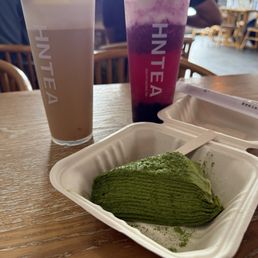 The Green Tea Matcha dessert (not for me) but everyone else liked the dessert. The Green Tea Matcha dessert (not for me) but everyone else liked the dessert.