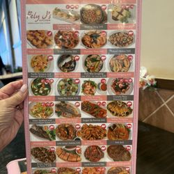 Fely J's Kitchen - Another nice picture menu
