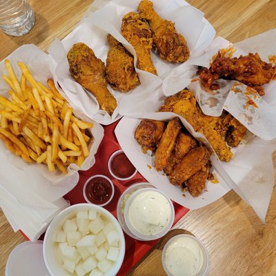 Running Chicks (Chicken Wings) by null