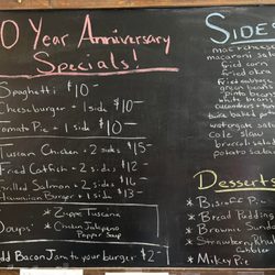 Emmy’s Restaurant - Special board