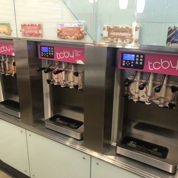 TCBY New Lenox - a row of ice cream machines - Ice Cream & Frozen Yogurt Near Me - New Lenox, Illinois
