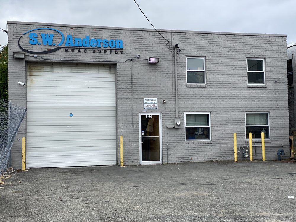 S.W. ANDERSON HVAC SUPPLY 582 Brook St, Garden City, New York
