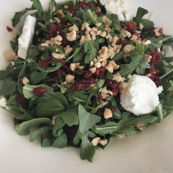 Limani Taverna - Arugula salad with figs, hazelnuts, etc - Greek Near Me - Woodbury, New York Limani Taverna - Arugula salad with figs, hazelnuts, etc - Greek Near Me - Woodbury, New York